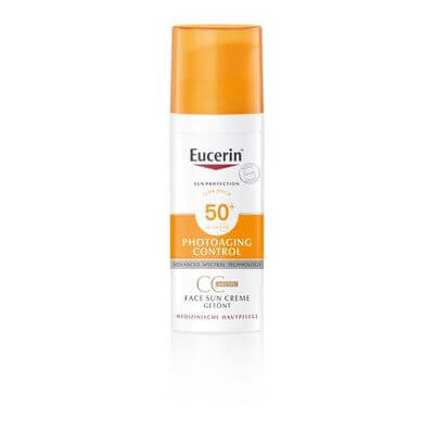 EUCERIN Sun Photoaging Control CC Creme getönt mittel LSF 50+