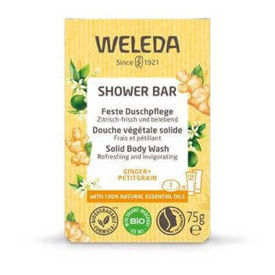 WELEDA feste Duschpflege Ginger+Petitgrain
