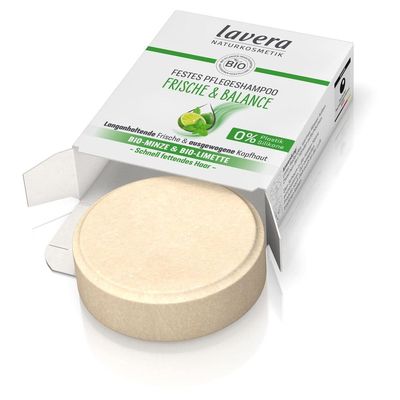 LAVERA festes Pflegeshampoo Frische & Balance