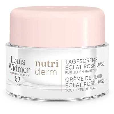 WIDMER nutriderm Tagescreme Eclat Rose UV 50 ohne Parfüm