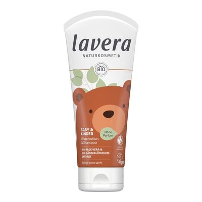 LAVERA Baby & Kind Waschlotion & Shampoo Bio-Aloe Vera