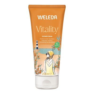 WELEDA Vitality Shower Cream Sanddorn