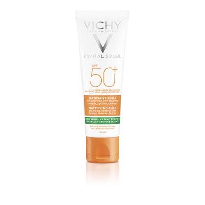 VICHY CAPITAL Soleil mattierende Sonnenpflege Creme LSF 50+