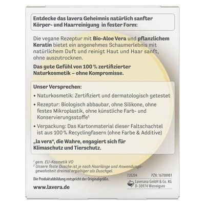 LAVERA feste Dusche 2in1 Basis sensitiv Hydro Feeling